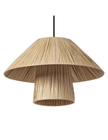 LAMPA WISZĄCA DECOR BAMBOO PAPER HUT PEND 400 E27 