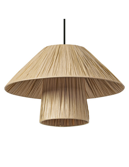 LAMPA WISZĄCA DECOR BAMBOO PAPER HUT PEND 400 E27 