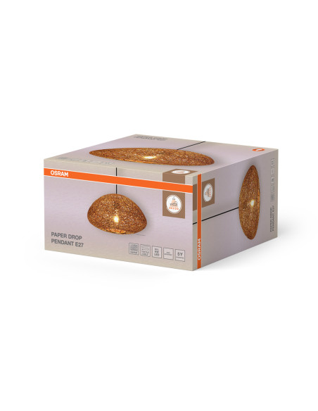LAMPA WISZĄCA DECOR PAPER DROP PENDANT 1XE27 