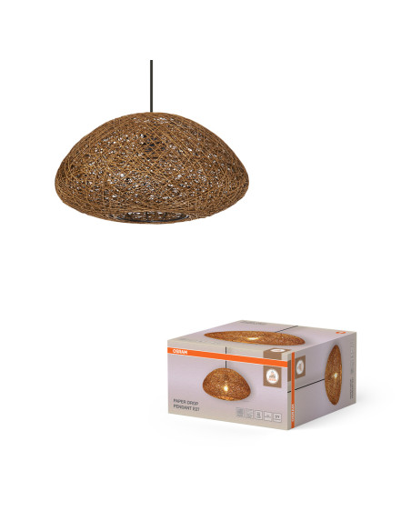 LAMPA WISZĄCA DECOR PAPER DROP PENDANT 1XE27 