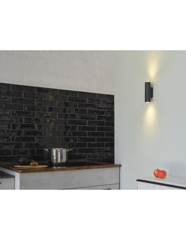 KINKIET DECOR DRUMS WALL UPDOWN 2XGU10 BK 