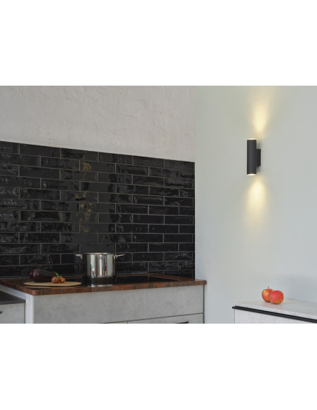 KINKIET DECOR DRUMS WALL UPDOWN 2XGU10 BK 