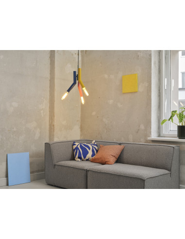 LAMPA WISZĄCA DECOR STRAW PENDANT 3XE27 