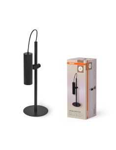 LAMPA STOŁOWA/BIURKOWA DECOR DRUMS TABLE GU10 BK 