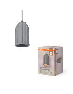LAMPA WISZĄCA DECOR CONCRETE SIM PENDANT E27 DG 