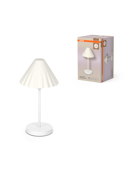 LAMPA STOŁOWA/BIURKOWA DECOR PULP TABLE DIM E14 WT 
