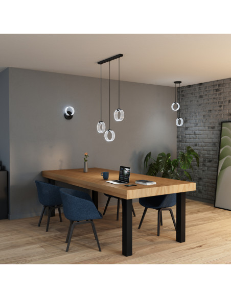LAMPA WISZĄCA DECOR CIRCLE 2XPEND PL 12W CLICKCCT 