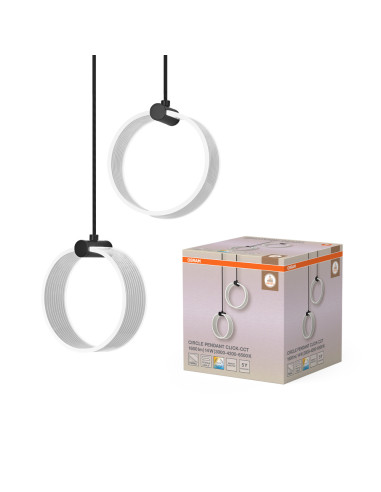 LAMPA WISZĄCA DECOR CIRCLE 2XPEND PL 12W CLICKCCT 