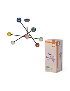 LAMPA WISZĄCA DECOR BUBBLE PENDANT 6XE27 