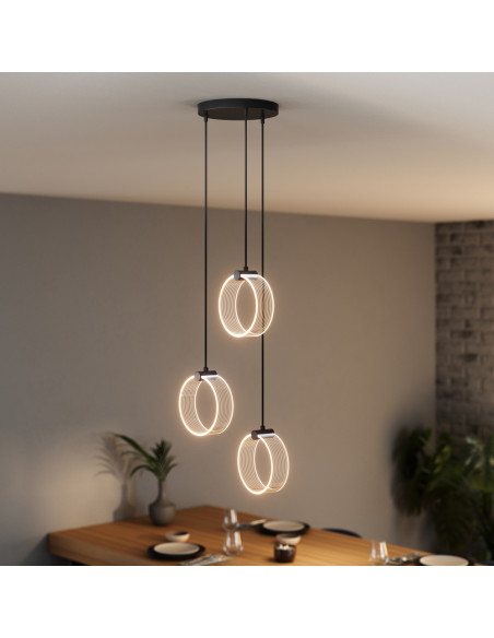 LAMPA WISZĄCA DECOR CIRCLE 3XPEND PL 18W CLICKCCT 