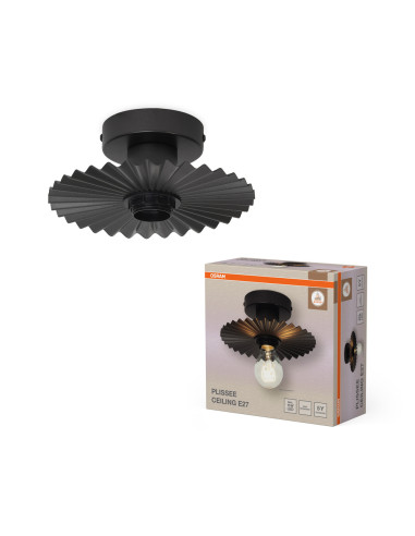 LAMPA NATYNKOWA DECOR PLISSEE CEILING E27 DG 