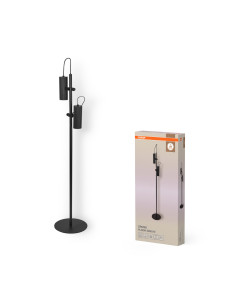 LAMPA PODŁOGOWA DECOR DRUMS FLOOR 2XGU10 BK 