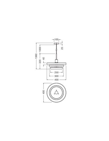 LAMPA WISZĄCA DECOR LAYERS PENDANT E27 GN 