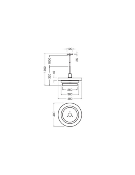 LAMPA WISZĄCA DECOR LAYERS PENDANT E27 GN 