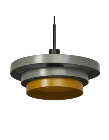 LAMPA WISZĄCA DECOR LAYERS PENDANT E27 GN 