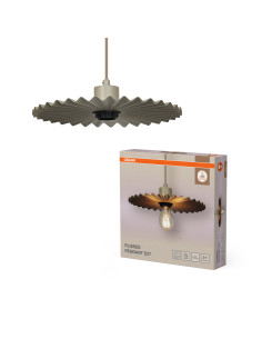LAMPA WISZĄCA DECOR PLISSEE PENDANT E27 BG 