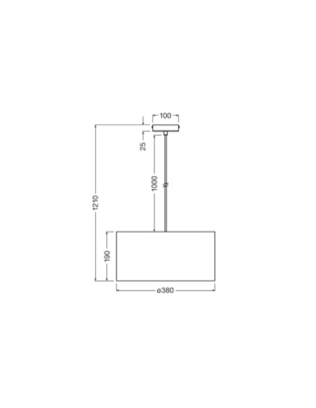 LAMPA WISZĄCA DECOR FELT WEAVING PEND 380 E27 DG 