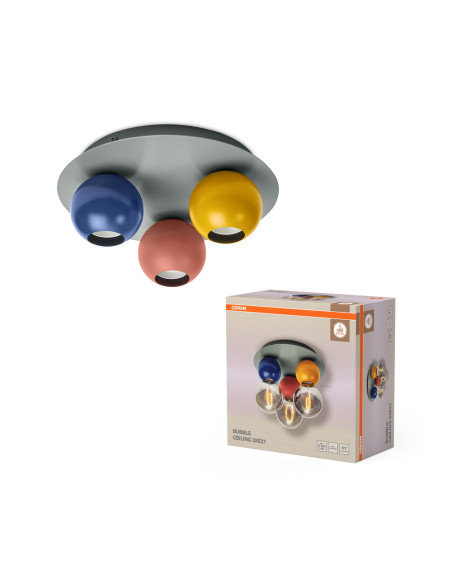 LAMPA NATYNKOWA DECOR BUBBLE CEILING 3XE27 