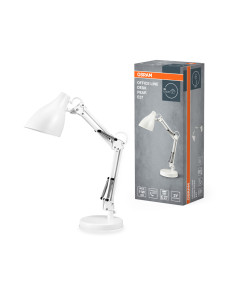 LAMPKA BIURKOWA OFFICE LINE DESK PEAR E27 WHITE 