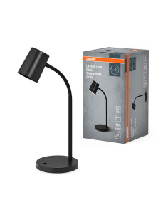 LAMPKA BIURKOWA OFFICE LINE DESK TRAPEZIUM GU10 BLACK 