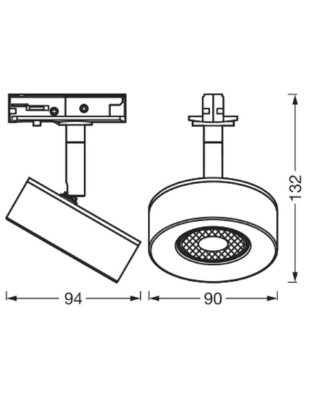 OPRAWA SZYNOWA TRACKLIGHT SPOT BEAM 4,8W 830 WH 