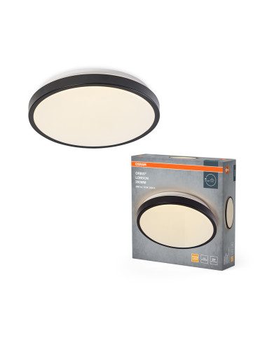 PLAFON LED ORBIS LONDON 280 16W 3000K ciepła biała BK 