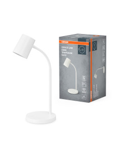 LAMPKA BIURKOWA OFFICE LINE DESK TRAPEZIUM GU10 WHITE 