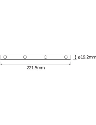 PRZENOŚNA KOMPAKTOWA OPRAWA LED LUMISTIXX WT 0,6W 0,9V 6500K 
