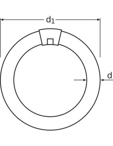 ŚWIETLÓWKA KOŁOWA L40/21 4000K neutralna biała C T9 G10Q 