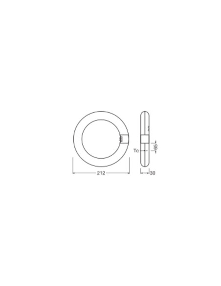 ŚWIETLÓWKA LED KOŁOWA V LEDTUBE T9 C 22 EM 11W 6500K zimna biała  G10Q 1320LM TUBA KOŁOWA LED 
