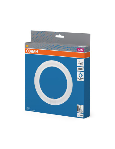 ŚWIETLÓWKA LED KOŁOWA T9 C 22 EM 11W 6500K zimna biała G10Q 1320LM TUBA KOŁOWA  
