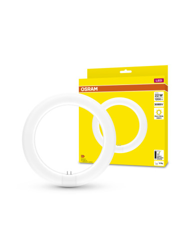 ŚWIETLÓWKA LED KOŁOWA T9 C 22 EM 11W 3000K ciepła biała G10Q 1200LM TUBA KOŁOWA LED 