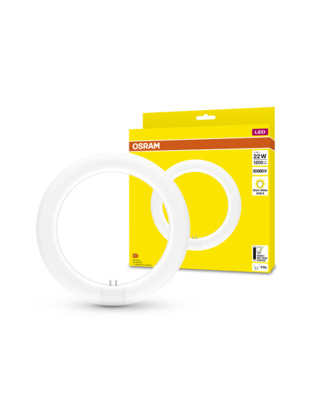 ŚWIETLÓWKA LED KOŁOWA T9 C 22 EM 11W 3000K ciepła biała G10Q 1200LM TUBA KOŁOWA LED 