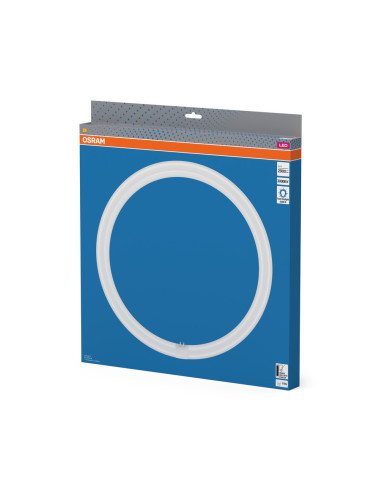 ŚWIETLÓWKA LED KOŁOWA T9 C 40 EM 24W 6500K zimna biała G10Q 2900LM TUBA KOŁOWA 