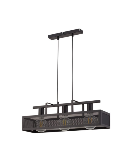 ALBERT 3 lampa wisząca czarny