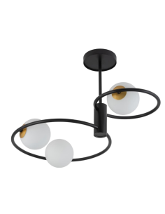 AQUA 3 plafon czarny
