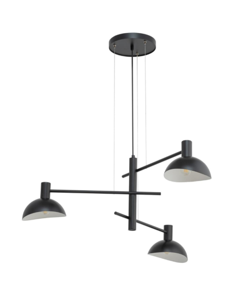 ARTIS 3 lampa wisząca czarny