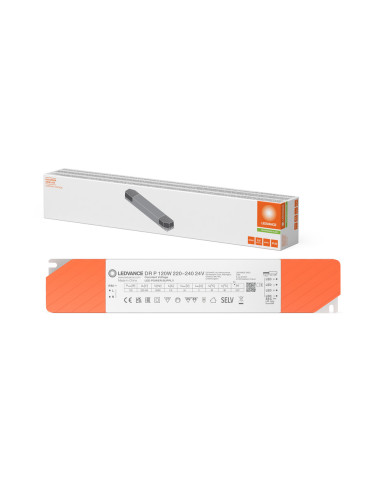 ZASILACZ DR-P 120W/220-240/24V STAŁONAPIĘCIOWY ZASILACZ LED ON/OFF IP20 