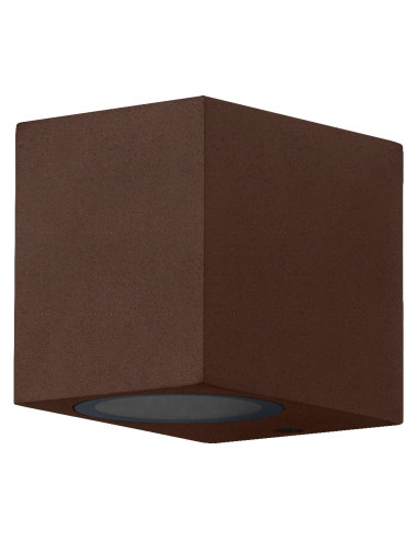 KINKIET ZEWNĘTRZNY ENDURA CLASSIC SQUARE DOWN GU10 IP44 RUSTY/RDZA 