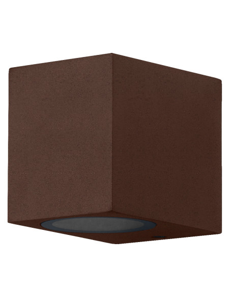 KINKIET ZEWNĘTRZNY ENDURA CLASSIC SQUARE DOWN GU10 IP44 RUSTY/RDZA 
