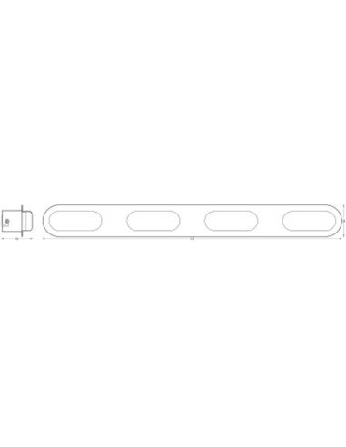 OPRAWA SMART WIFI ORBIS DUPLO 580 IP44 27W 2200LM 3000K...6500K TW ŁAZIENKOWA 