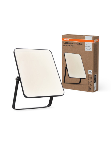 NAŚWIETLACZ FLOOD ESSENTIAL 30W 4000K neutralna biała 2850LM BK IP65 