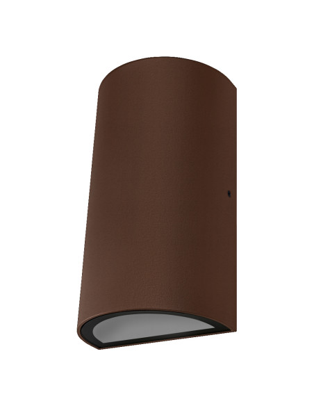 KINKIET ZEWNĘTRZNY ENDURA STYLE UPDOWN 12W 3000K 700LM IP44 RUSTY/RDZA 