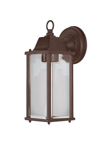 KINKIET ZEWNĘTRZNY ENDURA CLASSIC LANTERN SQ M E27 IP43 KINKIET ALU RUSTY/RDZA 