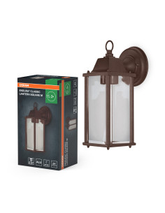 KINKIET ZEWNĘTRZNY ENDURA CLASSIC LANTERN SQ M E27 IP43 KINKIET ALU RUSTY/RDZA 