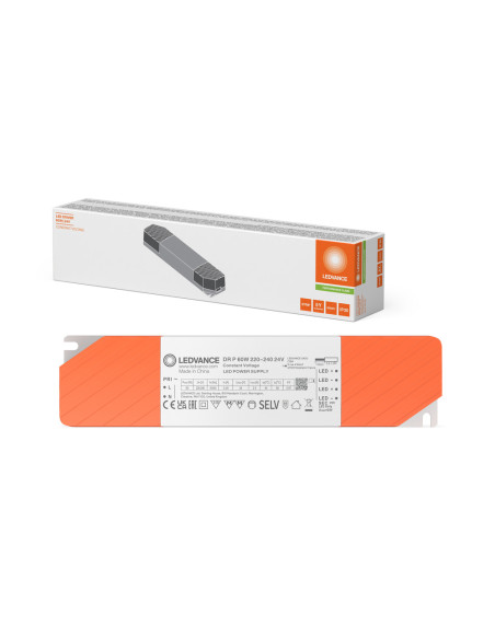 ZASILACZ DR-P 60W/220-240/24V STAŁONAPIĘCIOWY ZASILACZ LED ON/OFF IP20 
