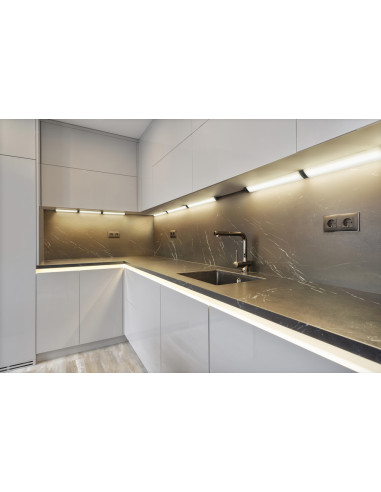 OPRAWA PODSZAFKOWA LINEAR ANGLE FL SEN 35CM CCT DIM BK NAROŻNA 
