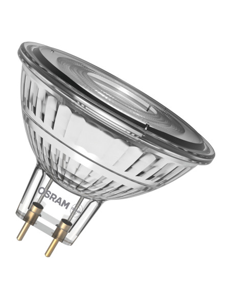 ŻARÓWKA LED STAR MR16 20 2W 2700K ciepła biała 230LM 36° 12V GU5.3 GLASS 