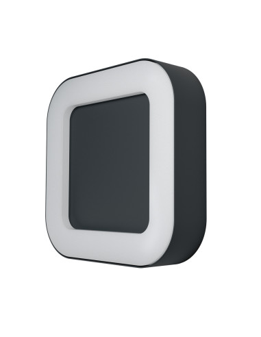 KINKIET ZEWNĘTRZNY ENDURA STYLE SQUARE 13W 3000K ciepła biała 480LM DARK GRAY 
