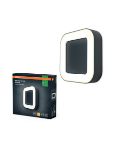KINKIET ZEWNĘTRZNY ENDURA STYLE SQUARE 13W 3000K ciepła biała 480LM DARK GRAY 